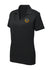 Ladies Sport-Tek ® Posi Charge Polo in Black - 3/4 Right View