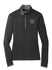 Ladies Nike Dri-Fit Stretch 1/2 Zip Cover Up in Black