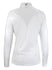 Ladies Half-Zip in White - Back View