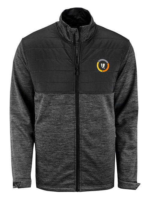 Water-Resistant Jacket in Gray and Black