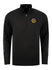 Pennant Sport Half Zip Black In Black - Front View