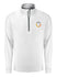 Quarter-Zip in White - Front View