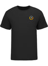 Classic Cotton Logo T-Shirt - Black - Front View