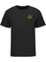 Classic Cotton Logo T-Shirt - Black - Front View