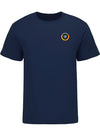 Classic Cotton Logo T-Shirt - Navy - Front View