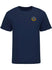 Classic Cotton Logo T-Shirt - Navy - Front View