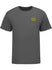 Classic Cotton Logo T-Shirt - Charcoal - Front View