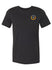 Cotton/Polyester Logo T-Shirt - Black Heather - Front View