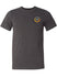 Cotton/Polyester Logo T-Shirt - Dark Grey Heather - Front View